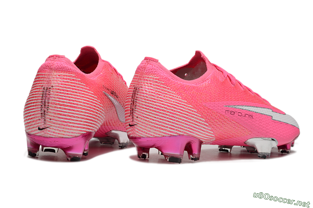 Men's Nike Air Zoom Mercurial Vapor 13 Elite FG Football Boots - Pink/White/Silver 6