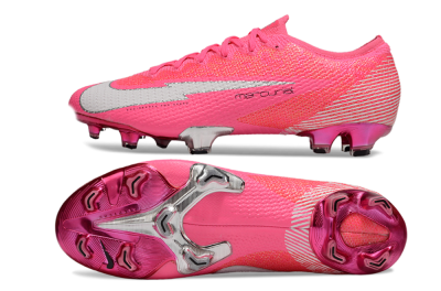 Men's Nike Air Zoom Mercurial Vapor 13 Elite FG Football Boots - Pink/White/Silver