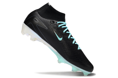 Unisex Nike Air Zoom Mercurial Superfly 10 Elite FG Football Boots - Black/Jade