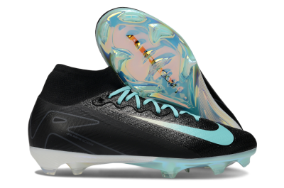 Unisex Nike Air Zoom Mercurial Superfly 10 Elite FG Football Boots - Black/Jade