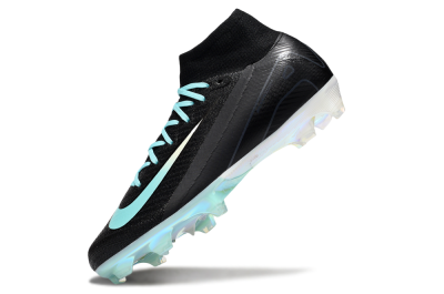 Unisex Nike Air Zoom Mercurial Superfly 10 Elite FG Football Boots - Black/Jade