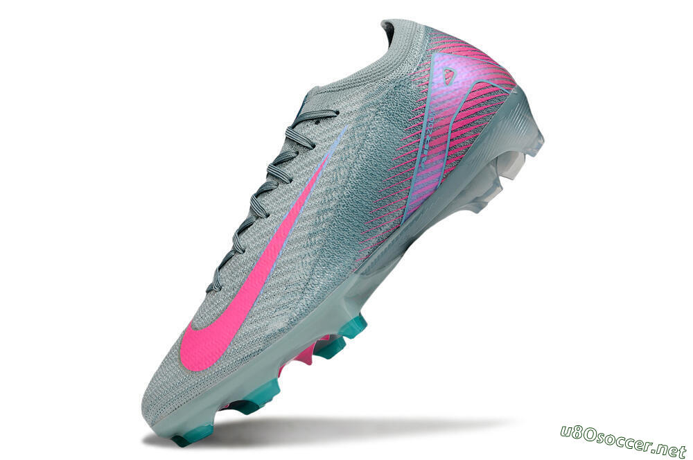 Men's Nike Air Zoom Mercurial Vapor 16 Elite FG Football Boots - Jade/Pink 5
