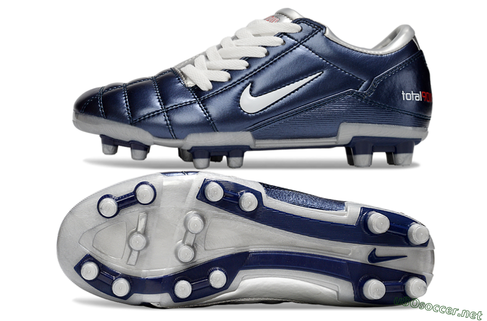 Men's Nike Total 90 III FG Football Boots - Blue/White 1