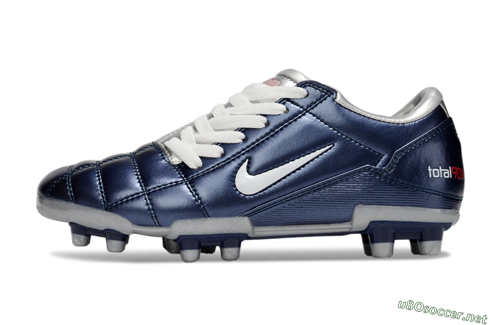 Men's Nike Total 90 III FG Football Boots - Blue/White 0