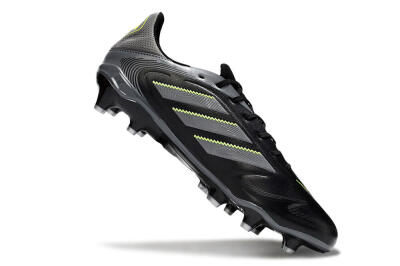 Men's Adidas Copa Pure 3 Elite FG Football Boots - Black/Grey/Yellow
