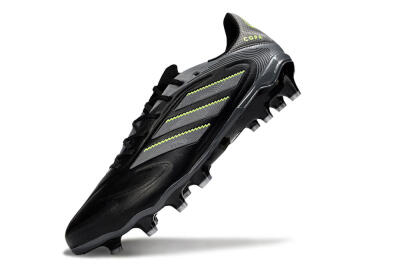 Men's Adidas Copa Pure 3 Elite FG Football Boots - Black/Grey/Yellow