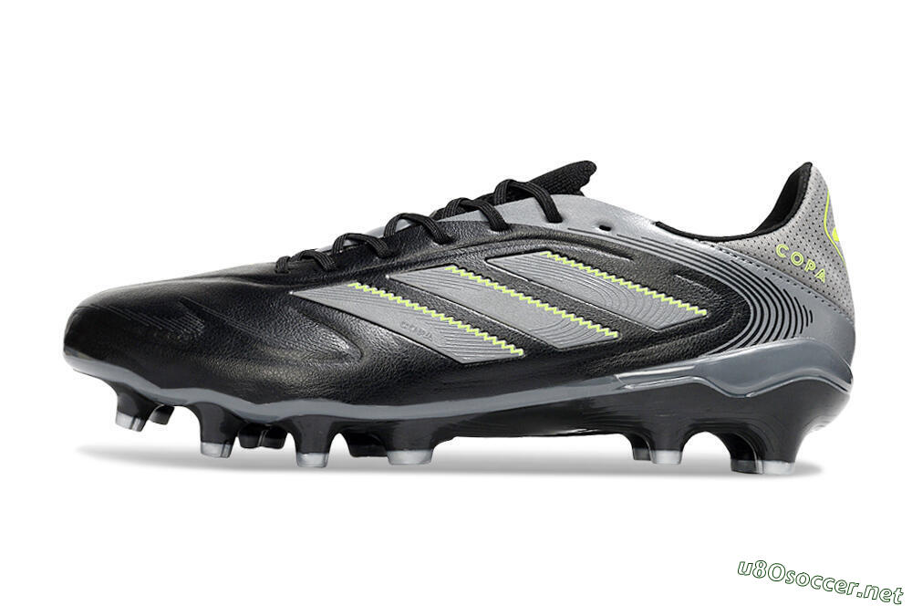 Men's Adidas Copa Pure 3 Elite FG Football Boots - Black/Grey/Yellow 0