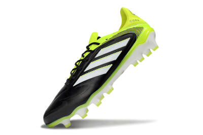 Men's Adidas Copa Pure 3 Elite FG Football Boots - Black/White/Yellow