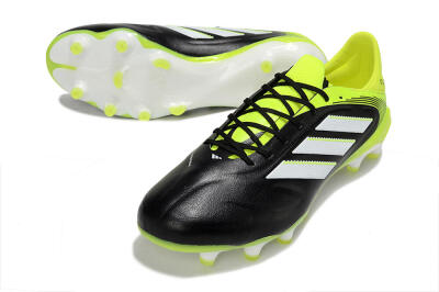 Men's Adidas Copa Pure 3 Elite FG Football Boots - Black/White/Yellow