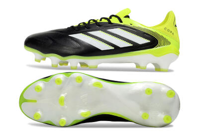 Men's Adidas Copa Pure 3 Elite FG Football Boots - Black/White/Yellow