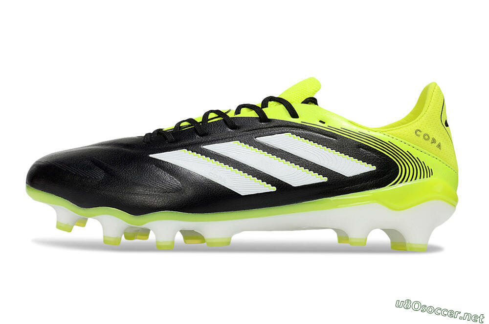 Men's Adidas Copa Pure 3 Elite FG Football Boots - Black/White/Yellow 0