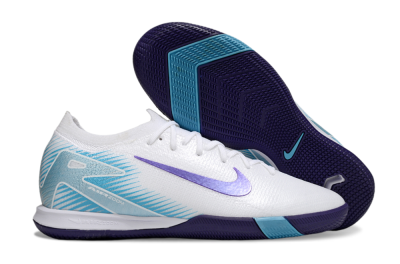Men's Nike Air Zoom Mercurial Vapor 16 Elite IC Football Shoes - White/Purple/Pink