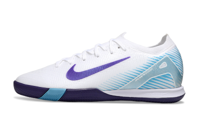 Men's Nike Air Zoom Mercurial Vapor 16 Elite IC Football Shoes - White/Purple/Pink