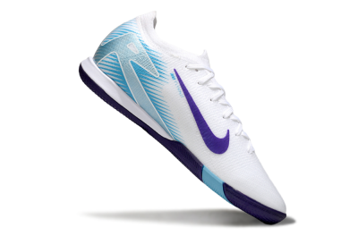 Men's Nike Air Zoom Mercurial Vapor 16 Elite IC Football Shoes - White/Purple/Pink
