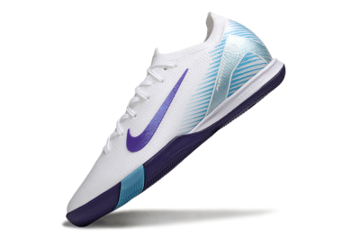 Men's Nike Air Zoom Mercurial Vapor 16 Elite IC Football Shoes - White/Purple/Pink