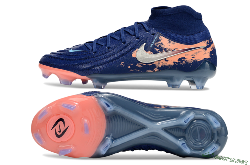 Unisex Nike Phantom Luna Elite FG Football Boots - Blue/White/Orange 1