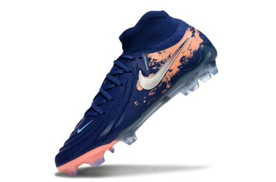 Unisex Nike Phantom Luna Elite FG Football Boots - Blue/White/Orange