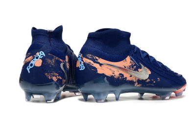 Unisex Nike Phantom Luna Elite FG Football Boots - Blue/White/Orange