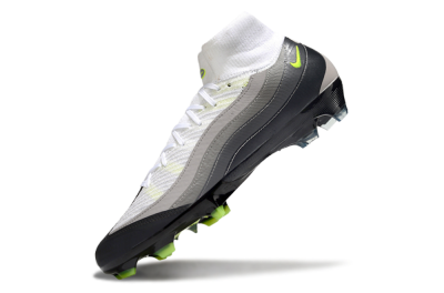 Men's Nike Air Zoom Mercurial Superfly 10 Elite FG Football Boots - White/Grey/Yellow