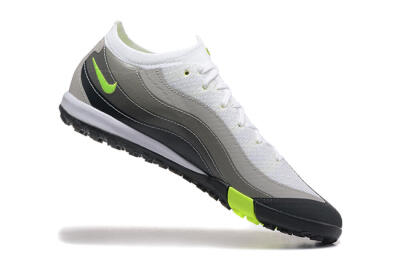 Unisex Nike Air Zoom Mercurial Vapor 16 Elite TF Football Shoes - White/Grey/Yellow