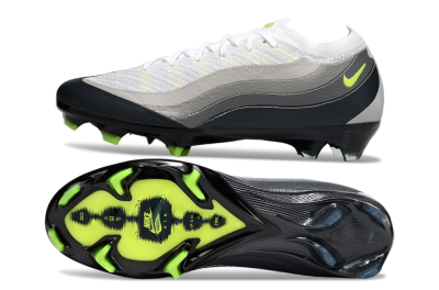 Men's Nike Air Zoom Mercurial Vapor 16 Elite FG Football Boots - White/Grey/Yellow