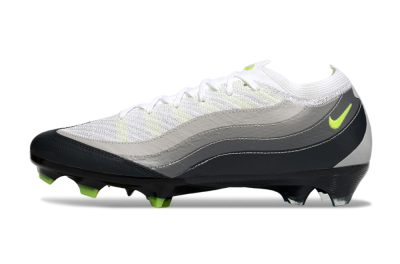 Men's Nike Air Zoom Mercurial Vapor 16 Elite FG Football Boots - White/Grey/Yellow