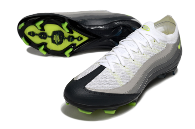 Men's Nike Air Zoom Mercurial Vapor 16 Elite FG Football Boots - White/Grey/Yellow