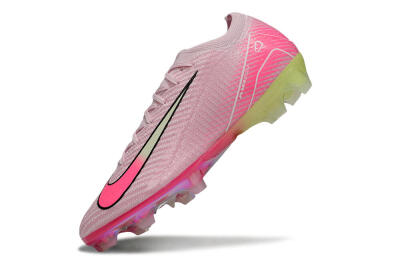 Unisex Nike Air Zoom Mercurial Vapor 16 Elite FG Football Boots - Pink/White/Yellow