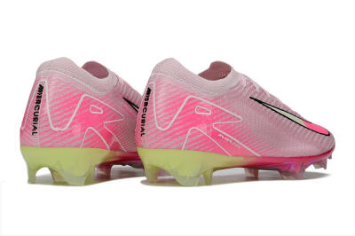 Unisex Nike Air Zoom Mercurial Vapor 16 Elite FG Football Boots - Pink/White/Yellow