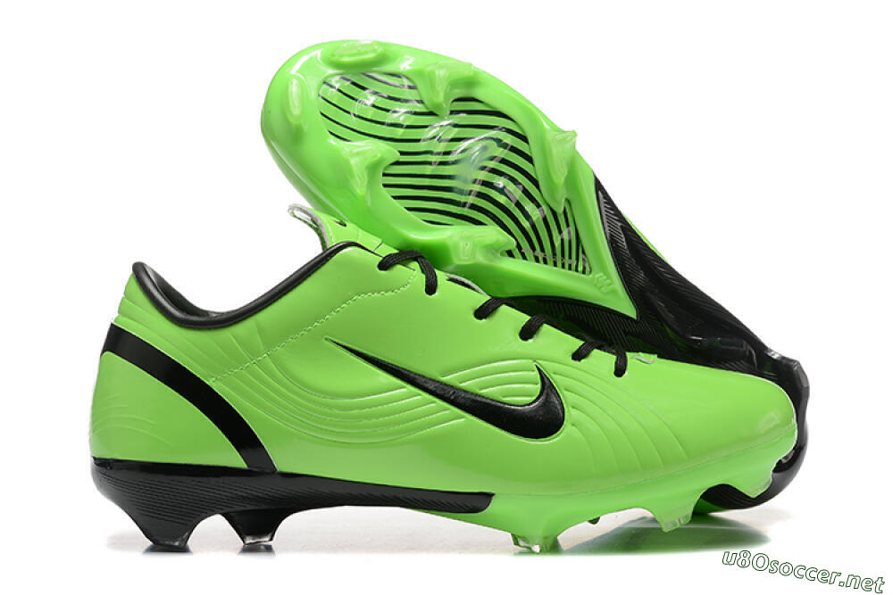 Men's Nike Air Zoom Mercurial Vapor 1 Elite FG Football Boots - Yellow/Black 2