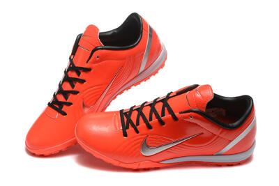 Men's Nike Air Zoom Mercurial Vapor 1 Elite TF Football Shoes - Red/Silver