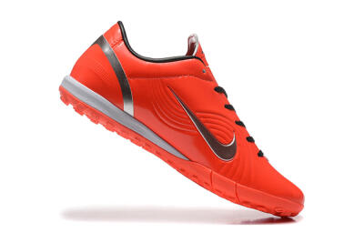Men's Nike Air Zoom Mercurial Vapor 1 Elite TF Football Shoes - Red/Silver