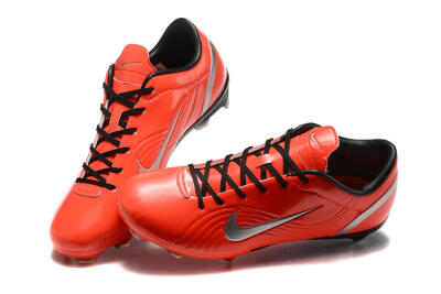 Men's Nike Air Zoom Mercurial Vapor 1 Elite FG Football Boots - Red/Silver