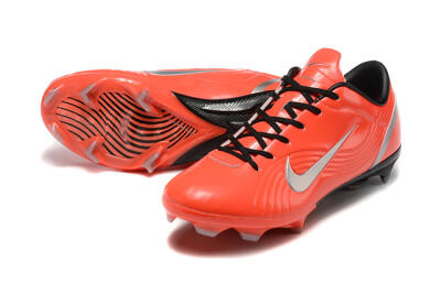 Men's Nike Air Zoom Mercurial Vapor 1 Elite FG Football Boots - Red/Silver