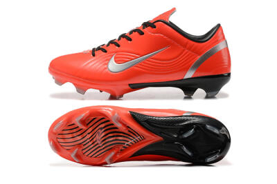 Men's Nike Air Zoom Mercurial Vapor 1 Elite FG Football Boots - Red/Silver