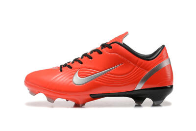 Men's Nike Air Zoom Mercurial Vapor 1 Elite FG Football Boots - Red/Silver