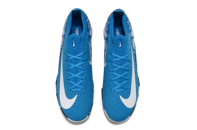 Unisex Nike Air Zoom Mercurial Vapor 16 Elite TF Football Shoes - Blue/White/Black