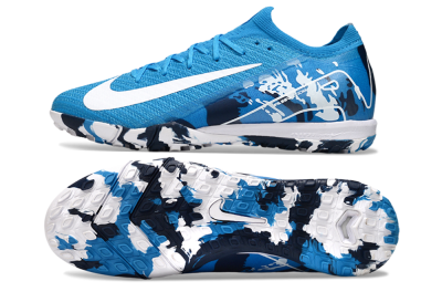 Unisex Nike Air Zoom Mercurial Vapor 16 Elite TF Football Shoes - Blue/White/Black