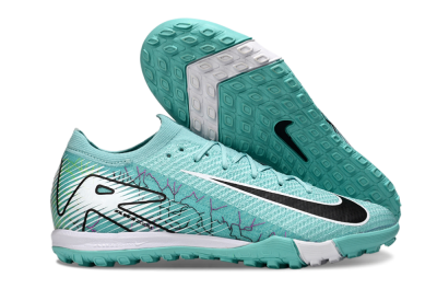 Unisex Nike Air Zoom Mercurial Vapor 16 Elite TF Football Shoes - Jade/Black/White