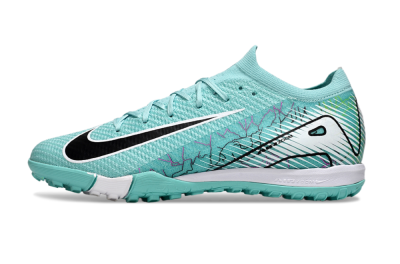 Unisex Nike Air Zoom Mercurial Vapor 16 Elite TF Football Shoes - Jade/Black/White