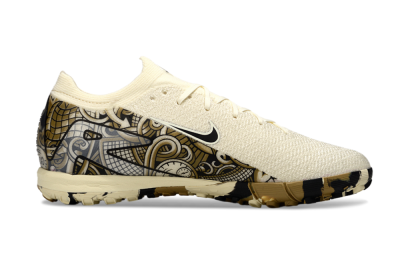 Unisex Nike Air Zoom Mercurial Vapor 16 Elite TF Football Shoes - Beige/Black/Brown