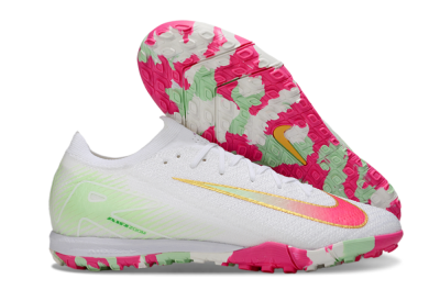 Unisex Nike Air Zoom Mercurial Vapor 16 Elite TF Football Shoes - White/Red/Gold