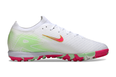 Unisex Nike Air Zoom Mercurial Vapor 16 Elite TF Football Shoes - White/Red/Gold