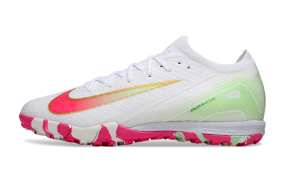 Unisex Nike Air Zoom Mercurial Vapor 16 Elite TF Football Shoes - White/Red/Gold