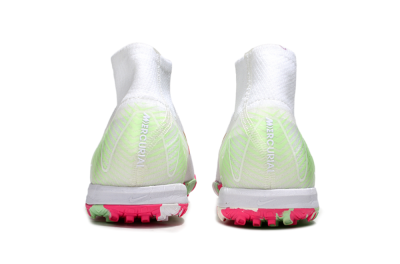 Unisex Nike Air Zoom Mercurial Superfly 10 Elite TF Football Shoes - White/Red/Gold