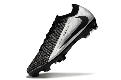 Unisex Nike Air Zoom Mercurial Vapor 16 Elite FG Football Boots - Black/Silver
