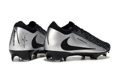 Unisex Nike Air Zoom Mercurial Vapor 16 Elite FG Football Boots - Black/Silver