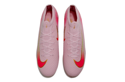 Unisex Nike Air Zoom Mercurial Vapor 16 Elite FG Football Boots - Pink/Red/Gold