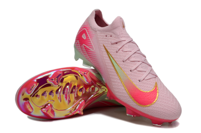 Unisex Nike Air Zoom Mercurial Vapor 16 Elite FG Football Boots - Pink/Red/Gold