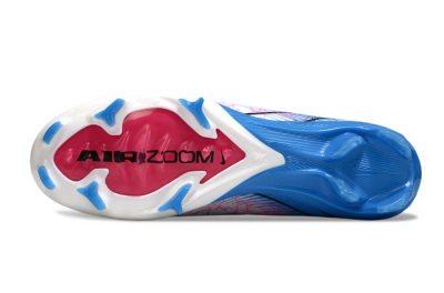 Unisex Nike Air Zoom Mercurial Superfly 10 Elite FG Football Boots - White/Blue/Black